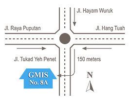 GMIS Bali Map GMIS Bali Map